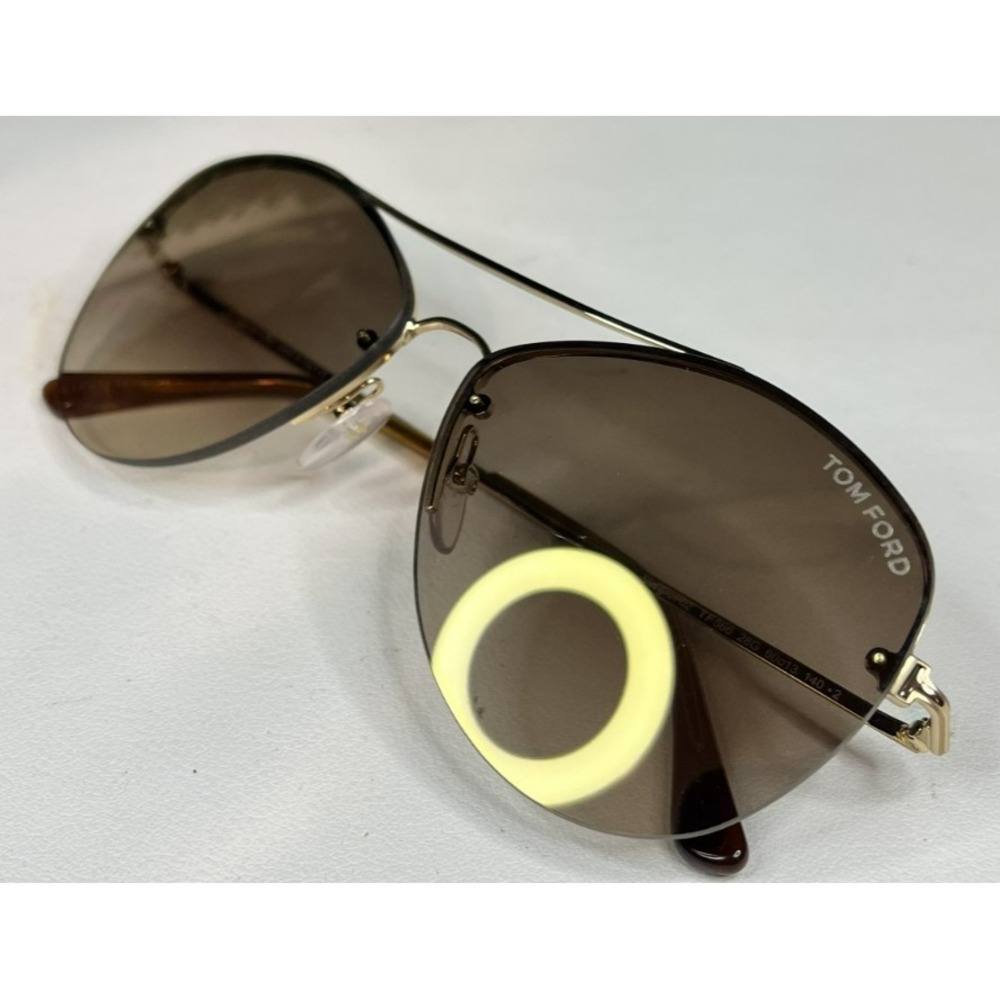 TOM FORD Margret 02 TF566 Gunmetal Aviator Sunglasses 60mm - AUTHENTIC, PREOWNED - Picture 13 of 13